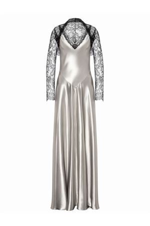 Abito lungo in raso ALBERTA FERRETTI | A040966271483